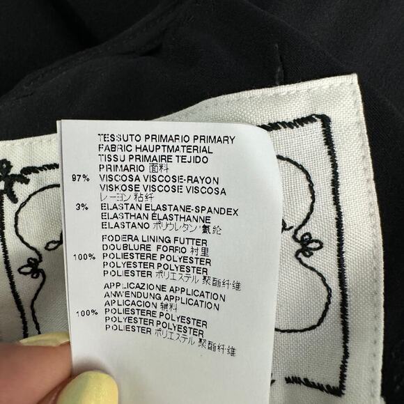 Dsquared Little Black Dress Sleeveless Mini Italy Size 46 / US 8-10 - Picture 11 of 11